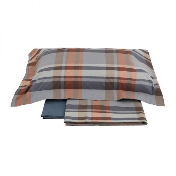 Tribeca Living Set di lenzuola in percalle di cotone per letto
