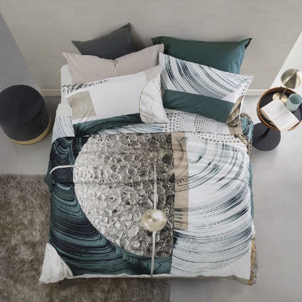 Lenzuola Matrimoniali Living 2317 - Pavone - Cogal - Completo Letto