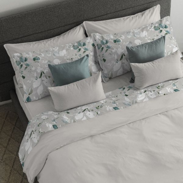 Lenzuola Matrimoniali Living 2334 - Lino - Cogal - Completo Letto