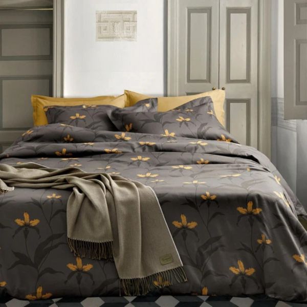Lenzuola Matrimoniali Maxi Somma – Completo letto - Oria - Platino