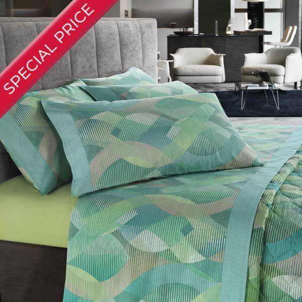 Lenzuola Senna – Completo letto -  Vallesusa - Assortimento Misure e Colori-multicolor senna-Una Piazza