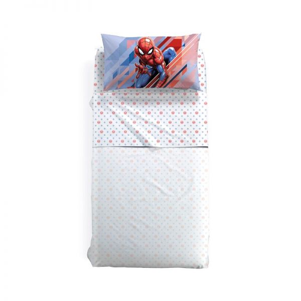 Lenzuola Singole una piazza - Caleffi - Marvel Spiderman Flash - Completo Letto