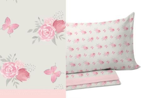 Lenzuola Singole una piazza Caleffi – Belfiore - Tortora – Completo letto