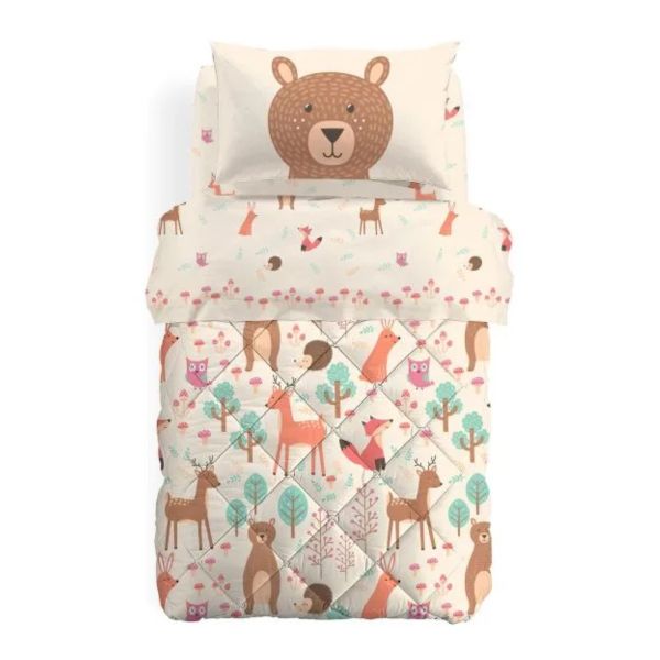 Lenzuola Singole una piazza Caleffi – Bosco – Completo letto