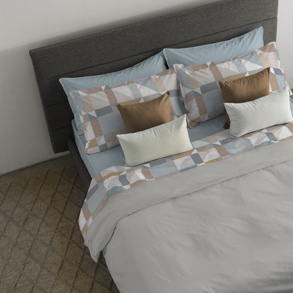  Lenzuola Singole una piazza in Flanella - Completo  Letto – 7879 Laguna - Cogal