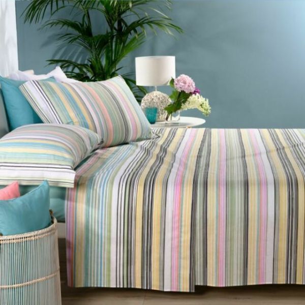 Lenzuola Singole una piazza - Completo Letto - Universal - Pastello 