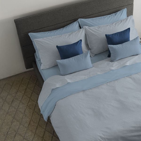 Lenzuola Una Piazza e Mezza Flanella - Completo  Letto – 6937 - Pavone - Cogal