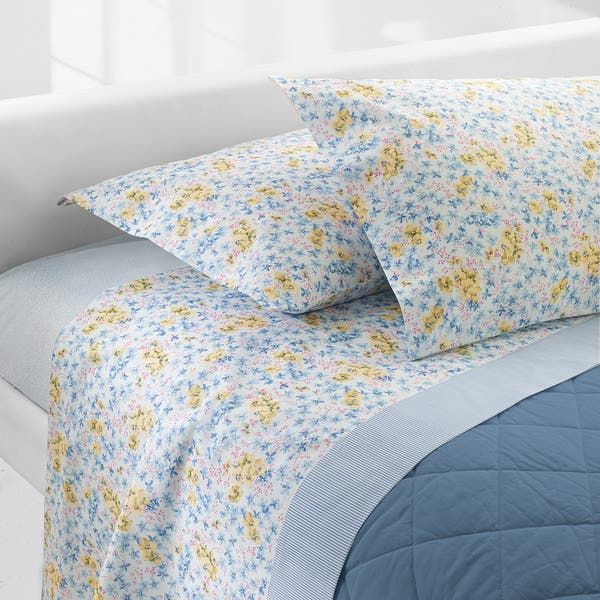 Lenzuola Violetta – Completo letto -  Vallesusa - Assortimento Misure e Colori 