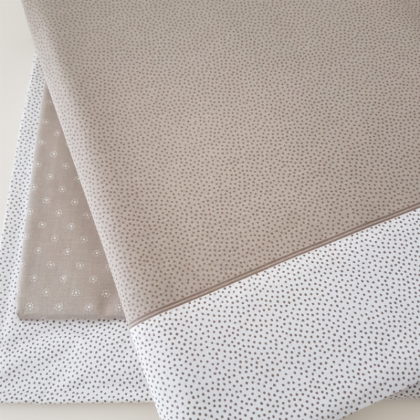 Lenzuola Singole – Completo Letto - Farah - Greige - Vallesusa