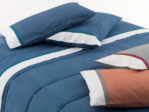 Lenzuola Singole -  Completo Letto - Shares - Arancio - Gabel