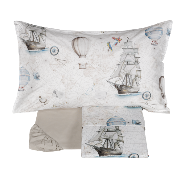  Lenzuola Copriletto - Fazzini – Magellano - Completo letto - Assortimento Misure