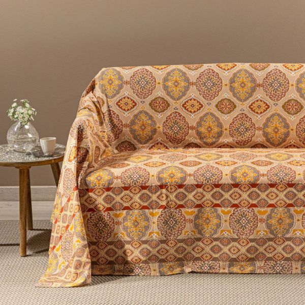 Telo Arredo Multiuso - Copriletto Leggero - Grandecor – Orlando - Caleffi - Assortimento Misure e Colori