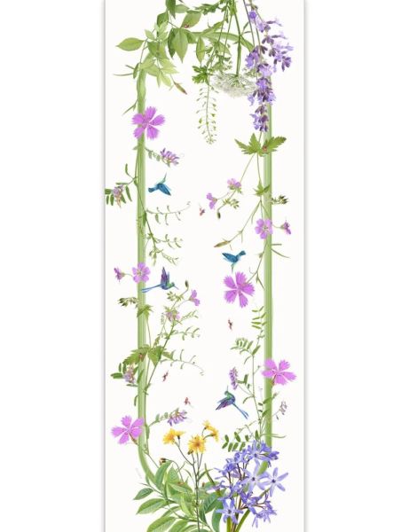 Runner 50x150 cm - 100% cotone - Fiori di campi - Bloom Randi