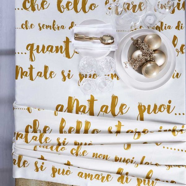 Runner Antimacchia Natalizio - A Natale Puoi - Maison Sucree