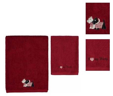 Set Asciugamani 1+1 - 6S54067 - A136 Milk - Maryplaid - Assortimento Colori