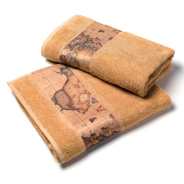 Set Asciugamani 1+1 - Alviero Martini - Prima Classe - Geo Classic