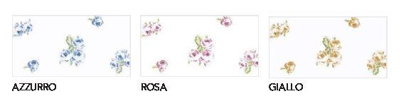 Asciugamani Bagno Set  1+1 – Viso e Ospite – Certaldo - Rosa - Biancoperla