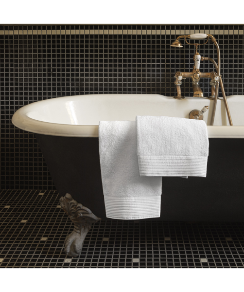 Set Asciugamani 1+1 - Fazzini Atelier - Brera - Bianco