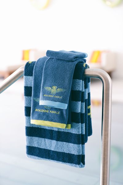 Set Asciugamani 1+1 Marina Militare - Marea 6M98480 - Maryplaid