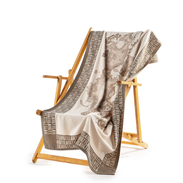 Telo Mare  Bagno  Doccia - Alviero Martini Prima Classe - Geo Safari Map - Caleffi