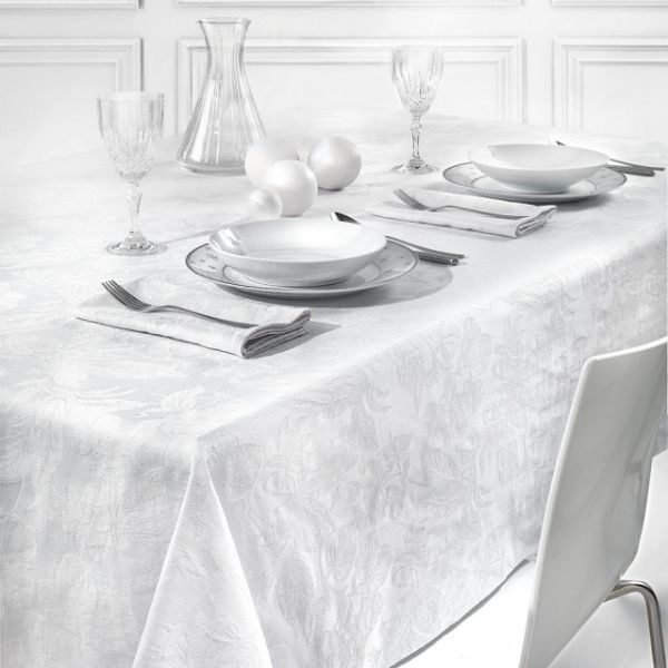 Tovaglia Fiandra di Cotone - Elite Acciaio - Somma - Assortimento Misure