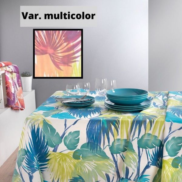 Tovaglia Gabel - panama 100% Cotone - Elba - Multicolor - Assortimento misure