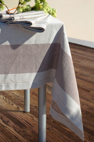 Tovaglia in Misto Lino - 18 posti - 62177 Grigio Manila - MTP