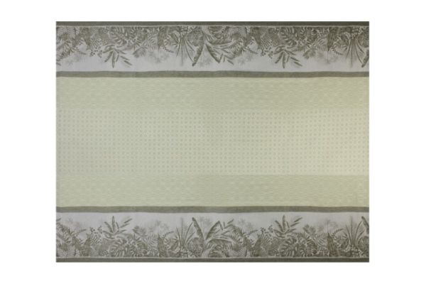 Tovaglia in Misto Lino - Tropicale 69366 Verde Oliva Muschio - Assortimento Misure - MTP