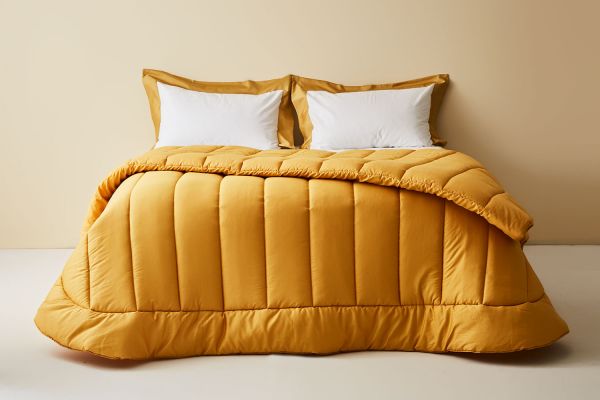 Trapunta Matrimoniale Invernale - Ambra - Bianco - Biancoperla