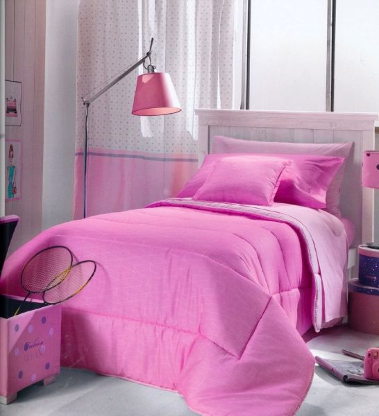 Trapunta Invernale Una Piazza e Mezza - Followear - Rosa - Gabel