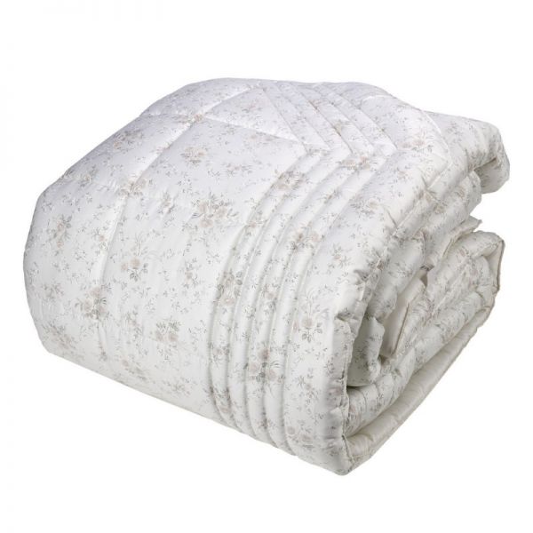 Trapunta La Perla - Matrimoniale - Invernale - Limoges - Bianco Seta