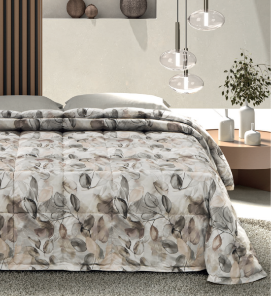 Trapunta Matrimoniale Invernale in piuma d'oca Molina 100% piumino - Design 310