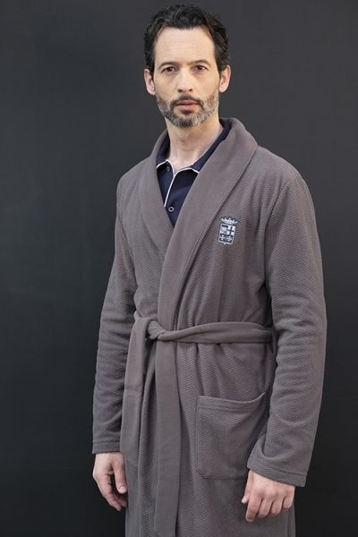 Vestaglia da Camera Marina Militare Uomo Grigio in varie misure - 6M93395MM - Maryhome