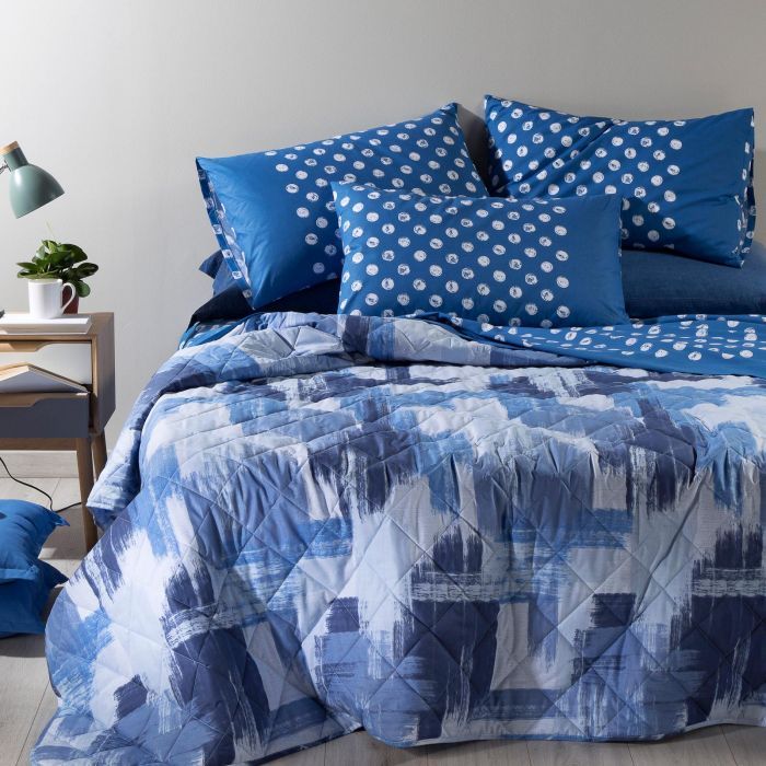 Copriletto Matrimoniale Trapuntino Quilt Brera Blu Caleffi Trapunta matrimoniale caleffi fenice blu €139.00. copriletto matrimoniale trapuntino quilt brera blu caleffi