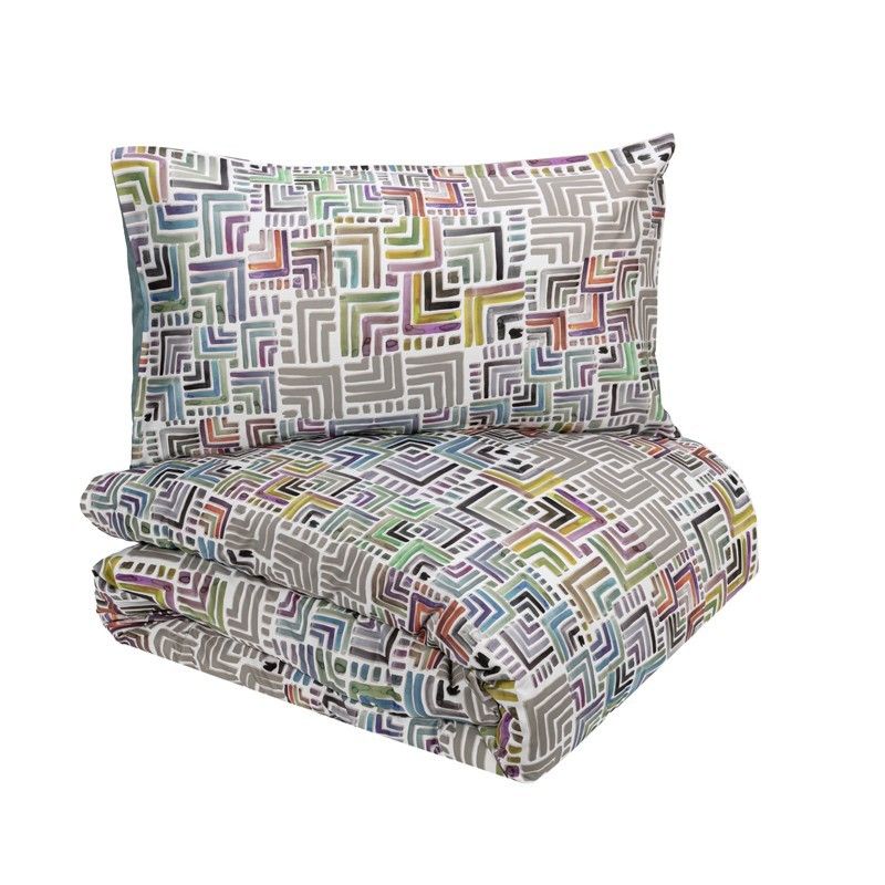 Parure Letto Matrimoniale Bassetti Dream 100% Cotone | 1 Copripiumino 250x200 + 2 Federe 50x80 | Design Italiano, Morbido E Traspirante - Foto 5