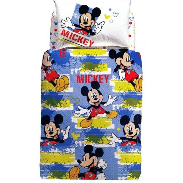 Copripiumino Una Piazza e Mezza – Disney Mickey Avventura Caleffi