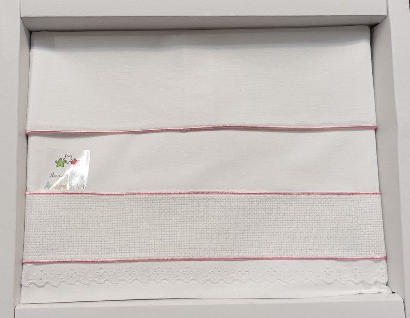 Set Di 4 Lenzuola Con Volant Scozzesi Rosa Corallo/bianco – 300 Fili, 100% Cotone Tinto In Filo, Con Tasca Profonda Fino A 45 Cm. Biancheria Da Letto Di Lusso!