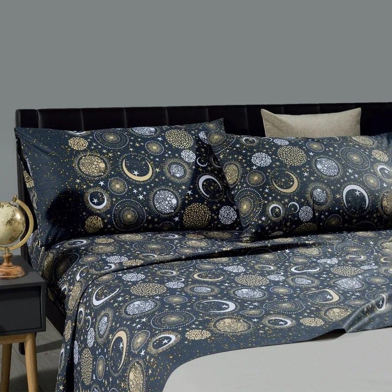 Leopardo Completo Lenzuola Penelope 100% fibra naturale di cotone