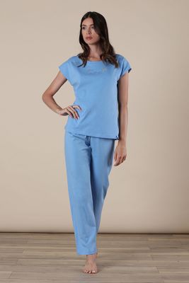 Pigiama Donna Pantalone Lungo Manica corta – 6M98702 - Assortimento Misure - Maryplaid