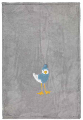 Plaid Coperta Maryplaid morbida e confortevole per divano, poltrona o lettino – 6B25175 - Gabbianella