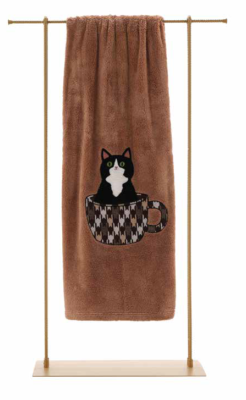 Plaid Coperta Maryplaid morbida e confortevole per divano, poltrona o letto – 6M36114 - Gatto