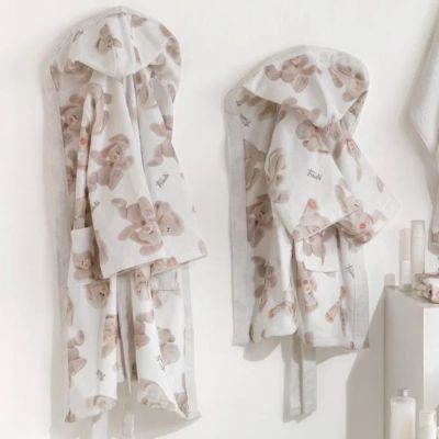 Accappatoio Spugna Stampata - 100% Cotone – Virgilio - Trudy – Somma – assortimento misure