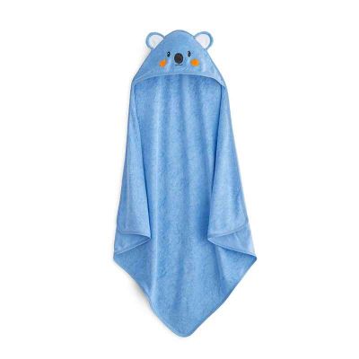 Accappatoio Triangolo - Telo Poncho Baby - Koala - Azzurro - Caleffi