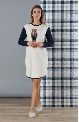 Camicia da notte Donna Cotone - Assortimento Misure – 6F43087 - Maryhome