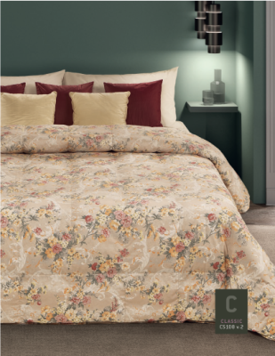 Trapunta Matrimoniale Invernale in piuma d'oca Molina 100% piumino - Classic CS108 Var 2