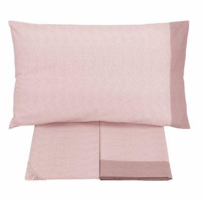 Lenzuola Matrimoniali - Completo Letto - Chromo - RosÃ¨ - Gabel