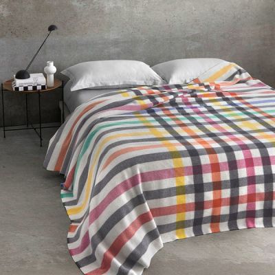 Coperta Matrimoniale Leggera - 100% Lana 250gr mq - Derby - Somma - Assortimento Colori