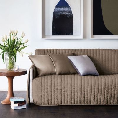 Copridivano - Pagoda Double Face - Microfibra - Assortimento Misure e Colori - Caleffi