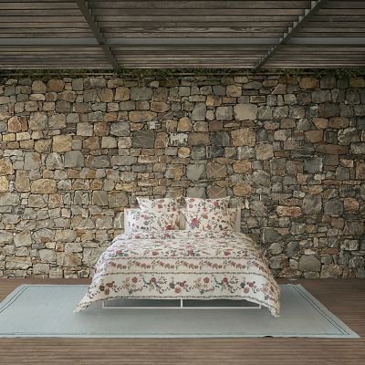 Copriletto Leggero/Telo Arredo Multiuso - Kilim - Rosa - Fazzini