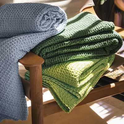 Copriletto Matrimoniale Leggero 100% Cotone - Nettare - Fazzini - Assortimento Colori e Misure